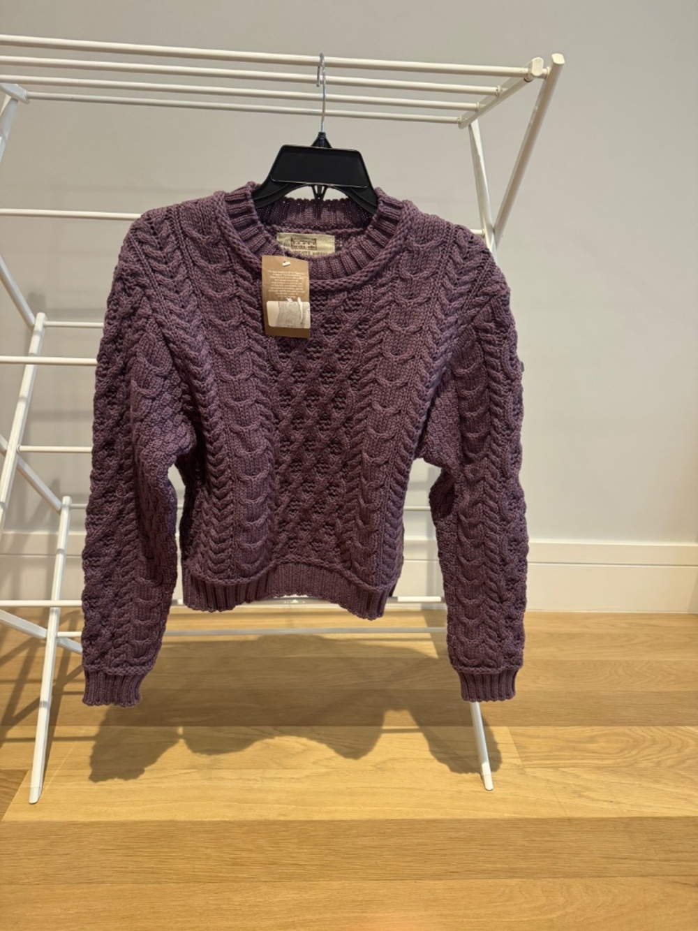 Aran Sweater Market Heavy Weight Merino Wool